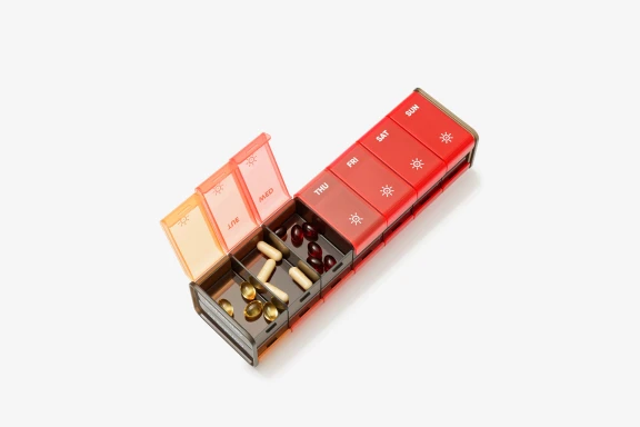 GoBox double-sided c чехлом, красная